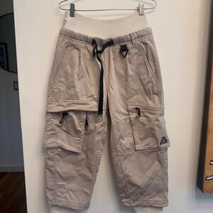 Nike Lab ACG Cargo Pants Women XS Beige Like New